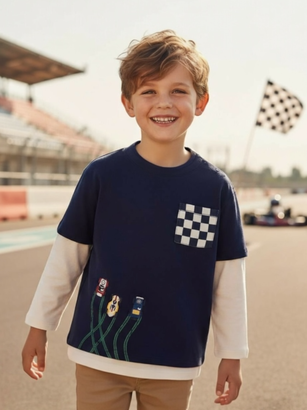 AW26 – Race Track Long sleeve T-shirt