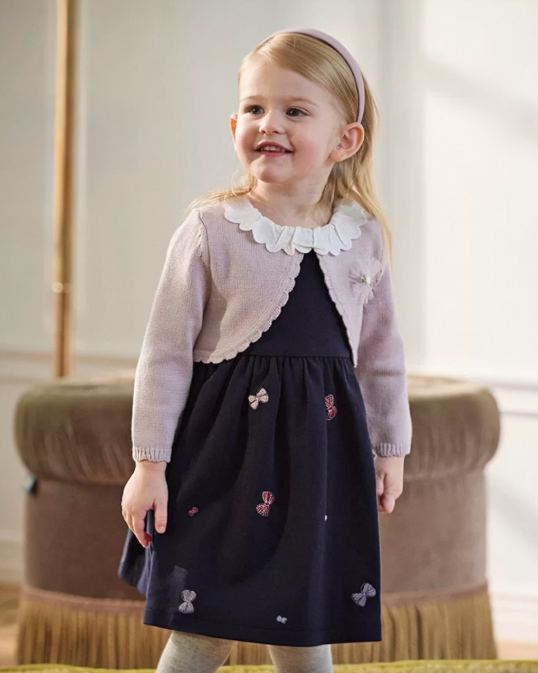 SSBOCHDR- Bow Charm Dress