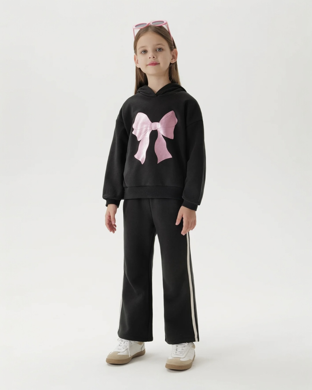 SSMBOHO- Midnight Bow Hoodie
