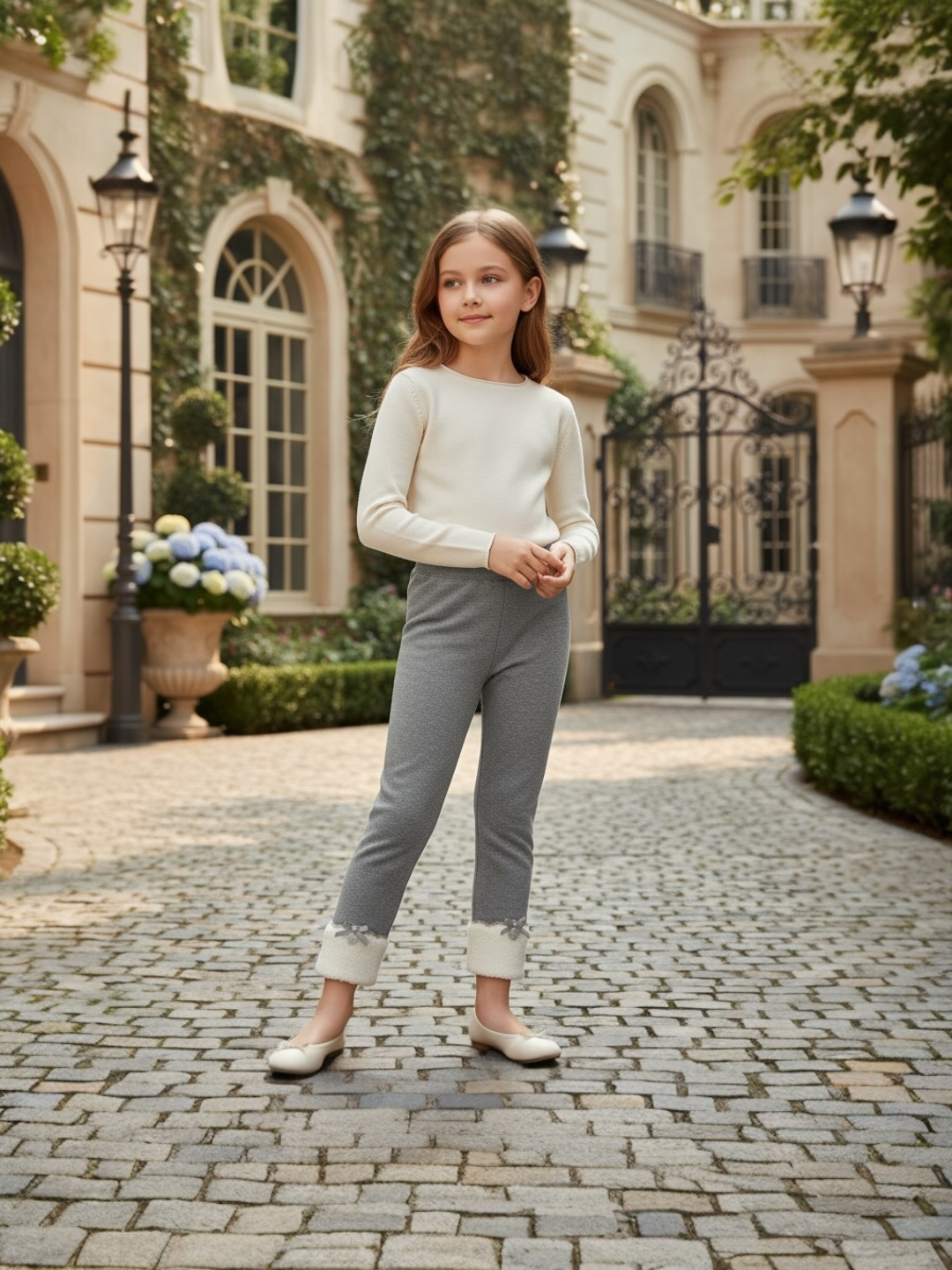 AW26 – Bow Fleece Leggings