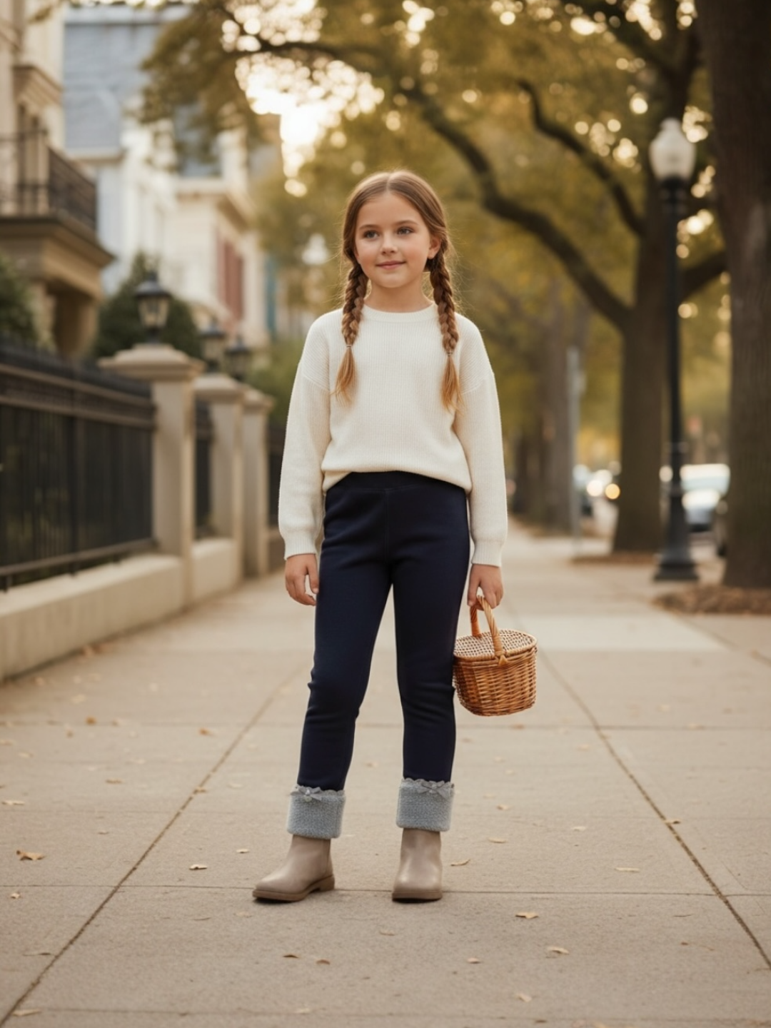 AW26 – Bow Fleece Leggings