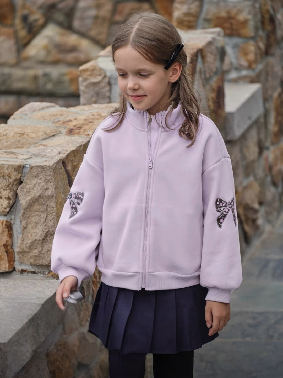 AW26 – Bow Fleece Jacket