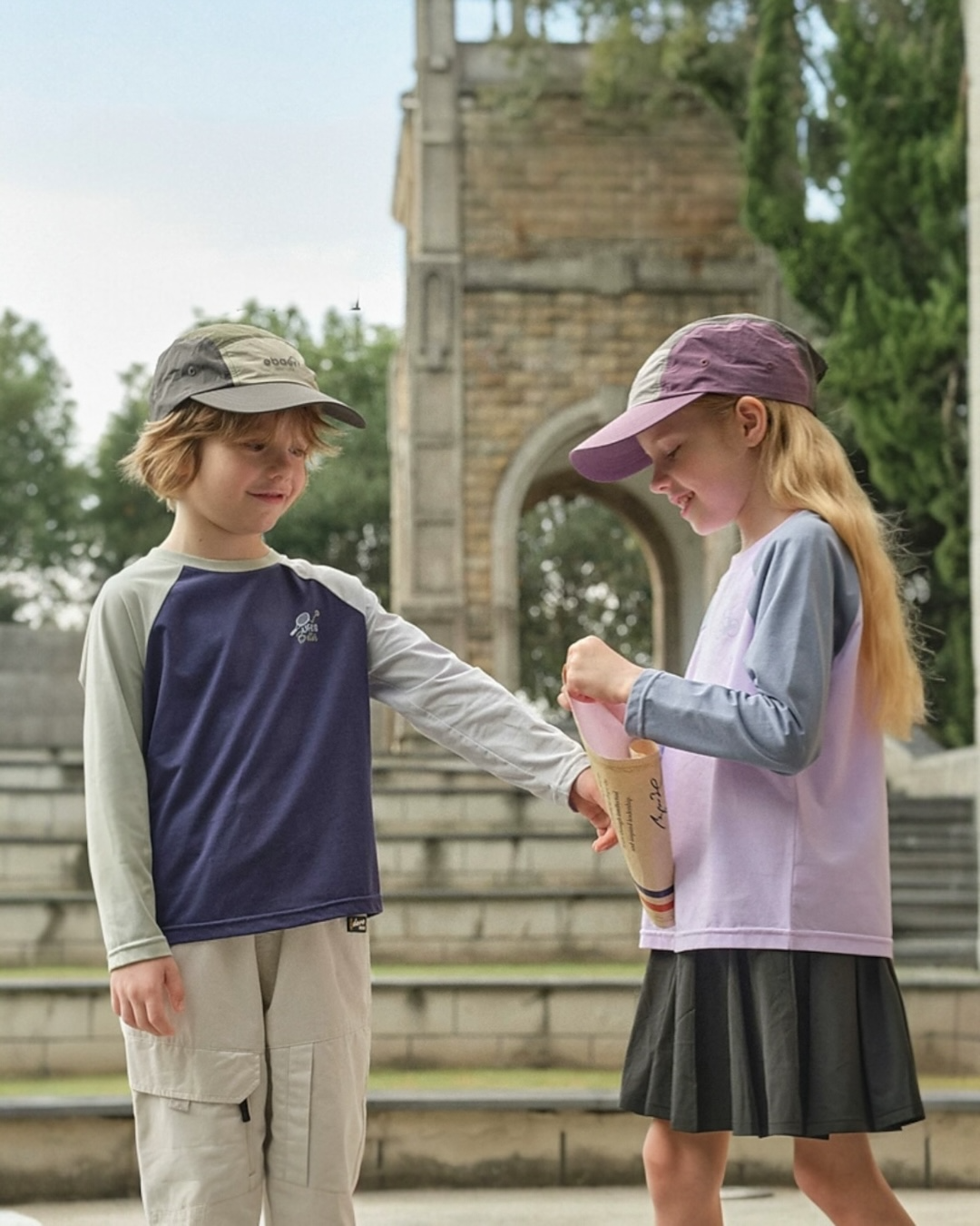 SSSPCONTE- Sporty Contrast Tee