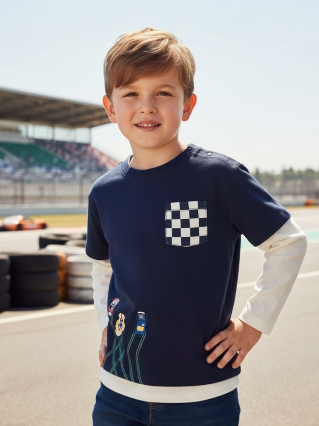 AW26 – Race Track Long sleeve T-shirt