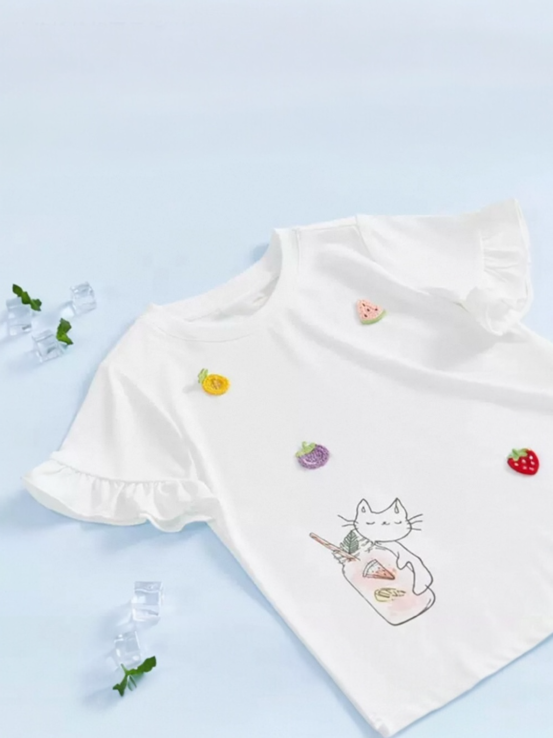 Tropical Kitty Tee