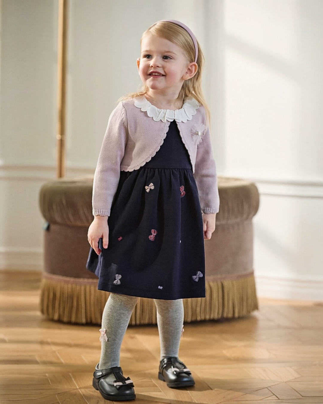 SSBOCHDR- Bow Charm Dress