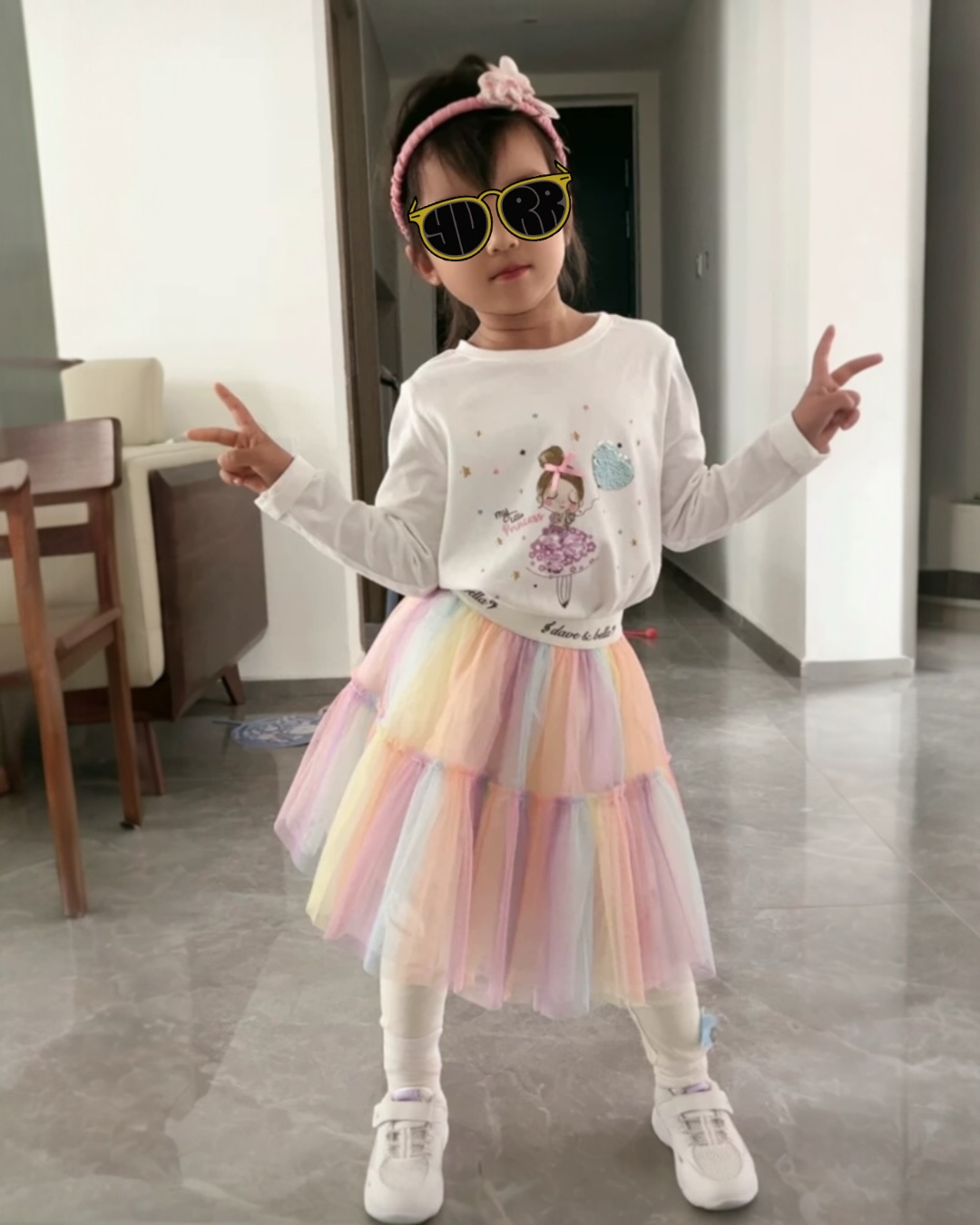 SSPRBLSW- Princess Blooms Sweatshirt