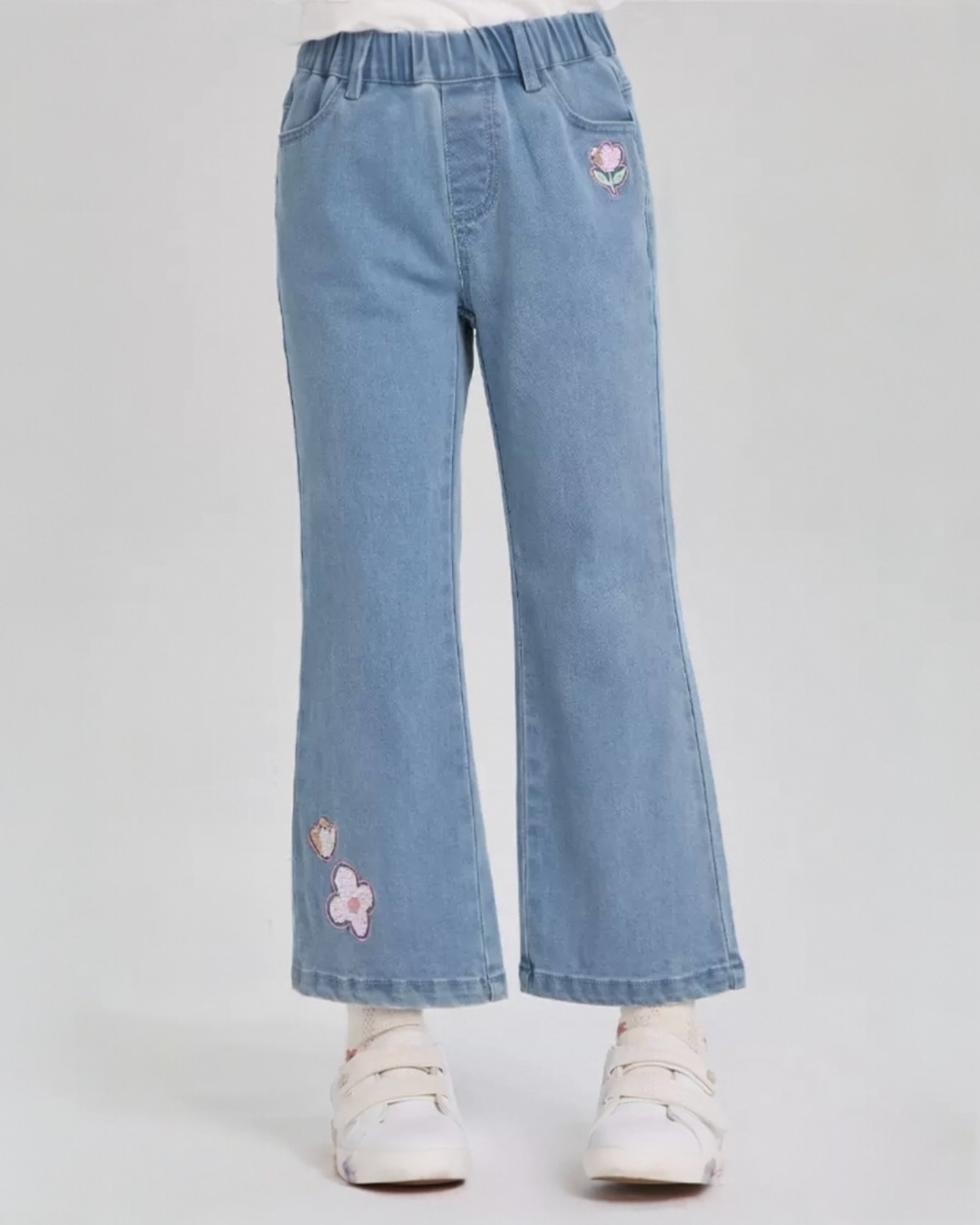 SSDFLDEJ- Floral Denim Jeans