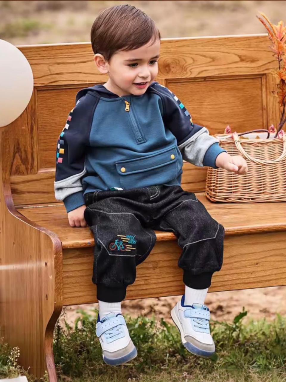 AW26 – Colorblock Kids Hoodie