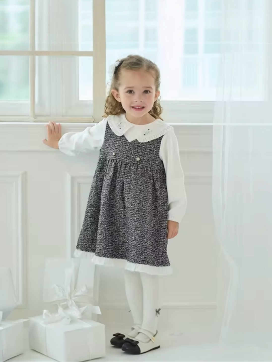 AW26 – Tweed Collar Dress