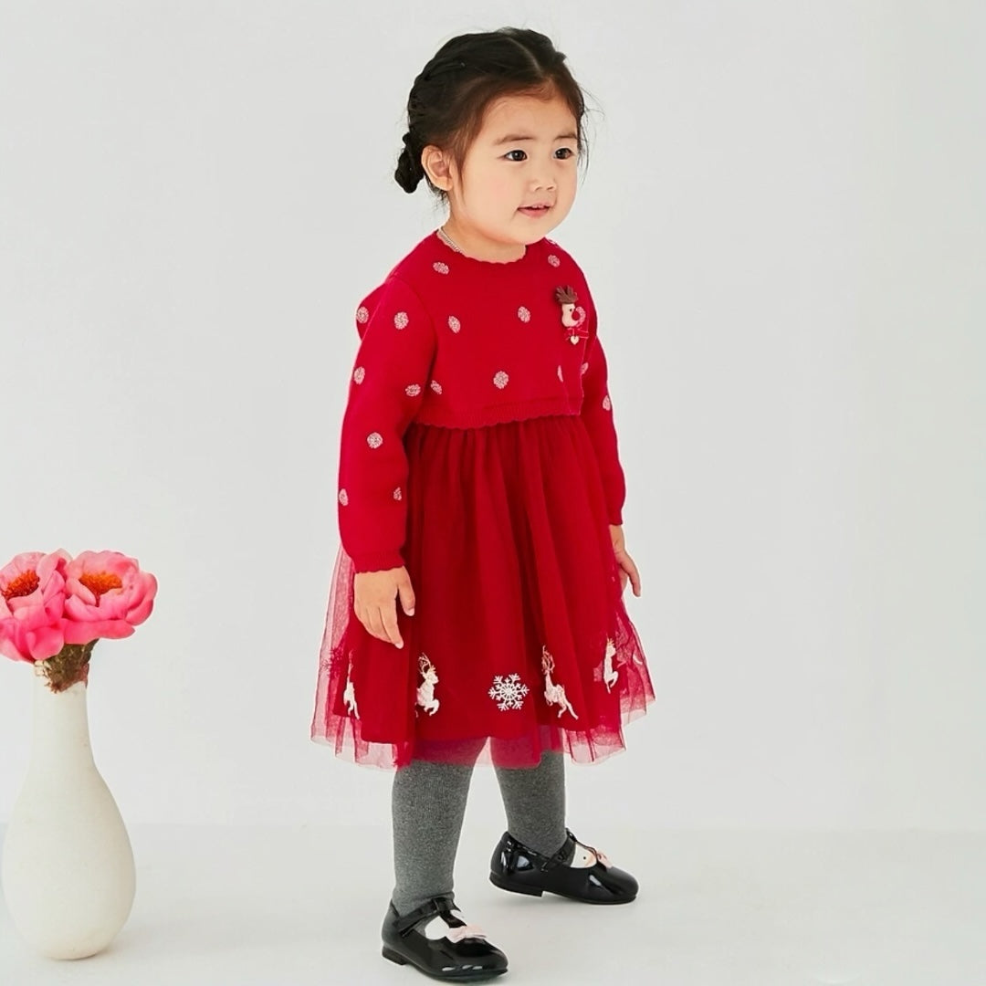 AWFECHD- Festive Charm Dress