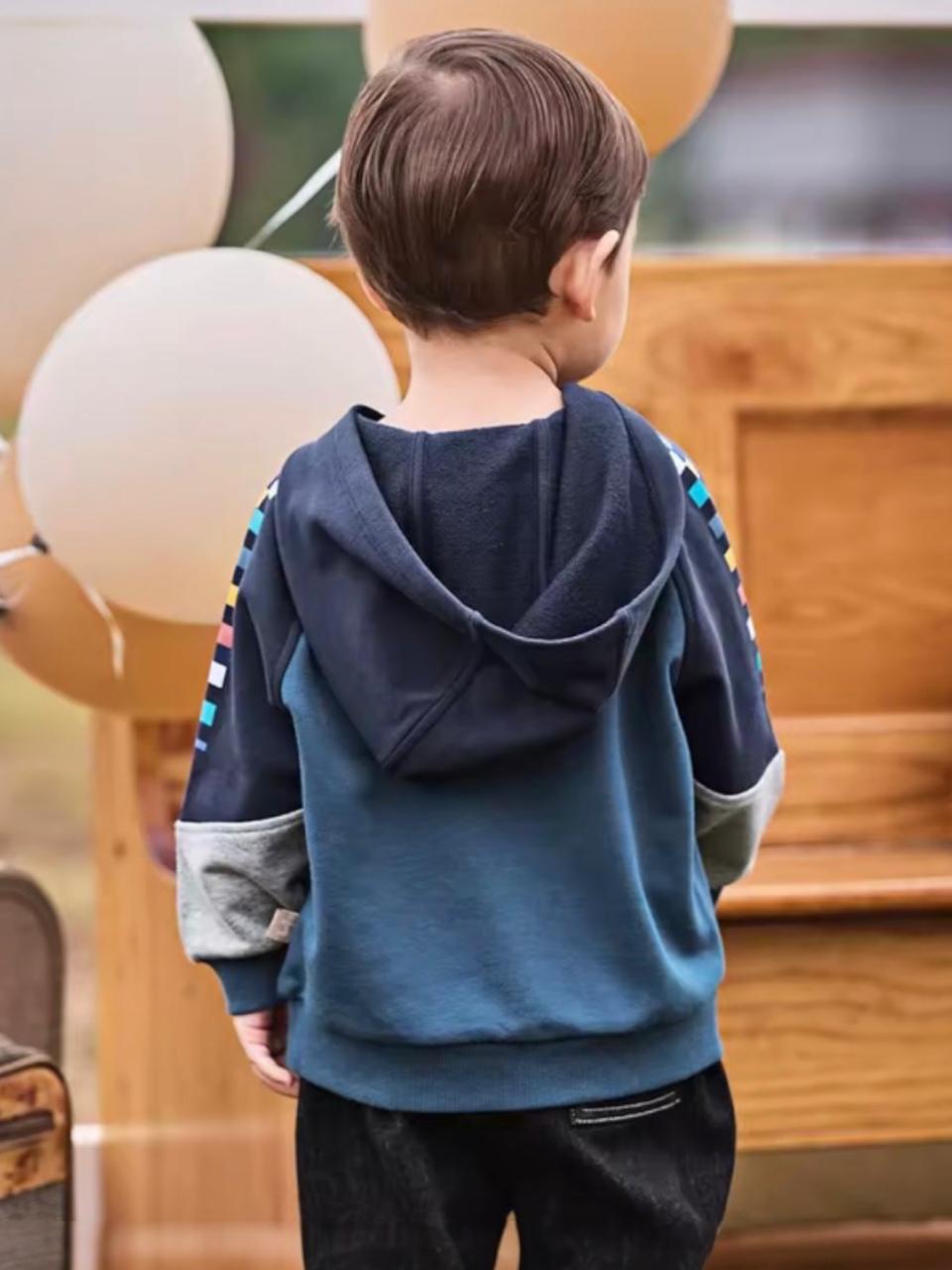 AW26 – Colorblock Kids Hoodie