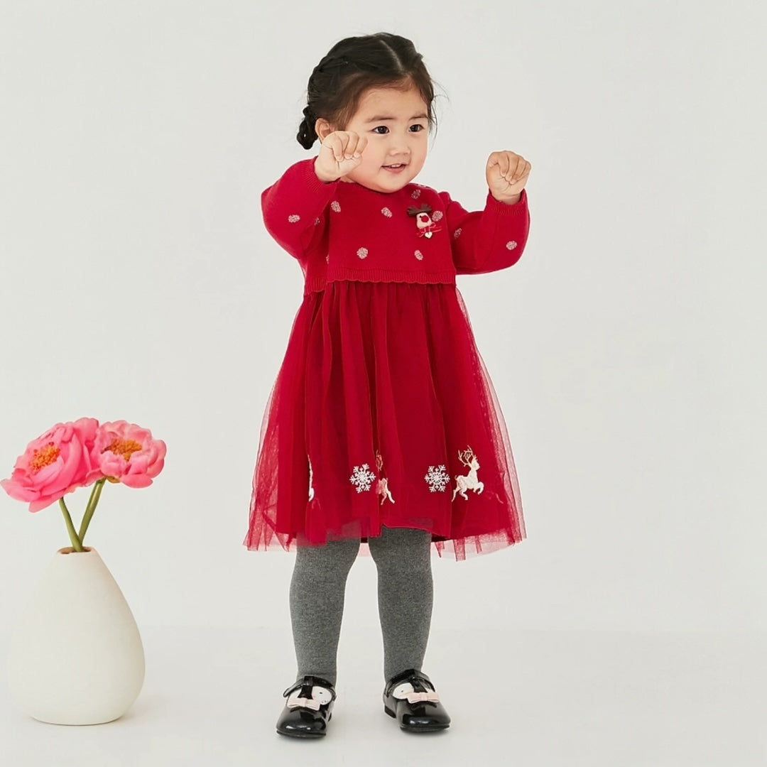 AWFECHD- Festive Charm Dress