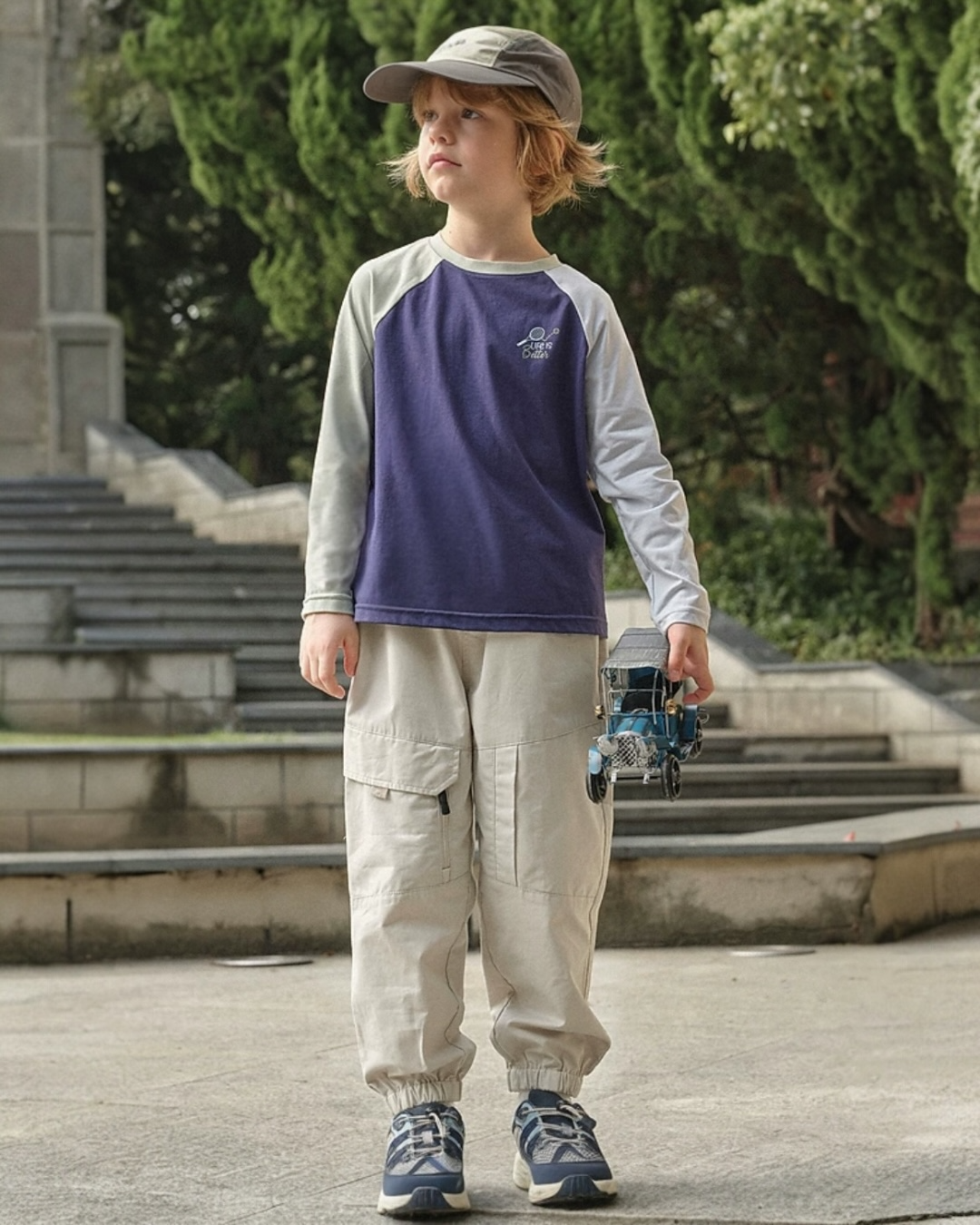 SSSPCONTE- Sporty Contrast Tee