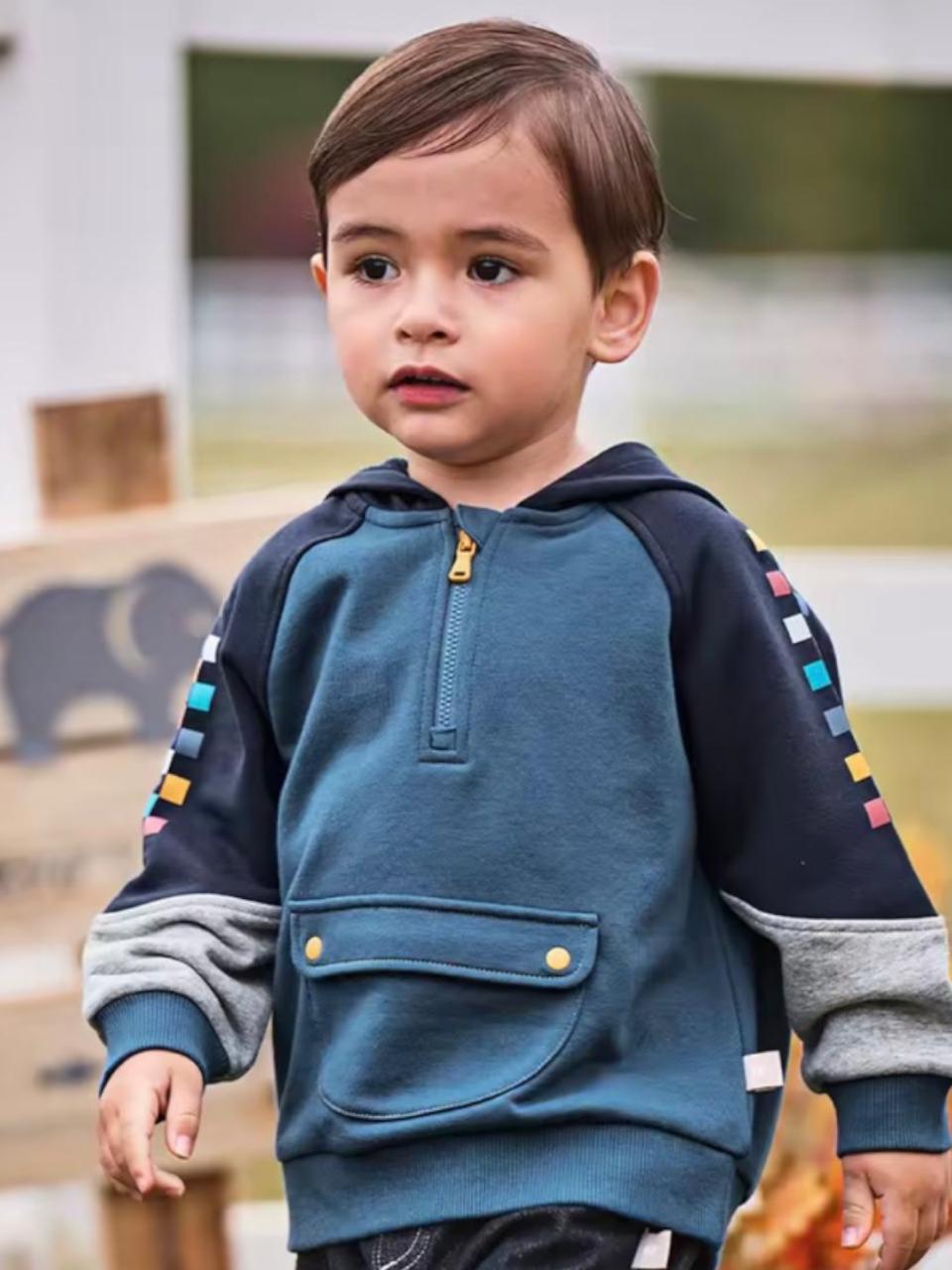 AW26 – Colorblock Kids Hoodie