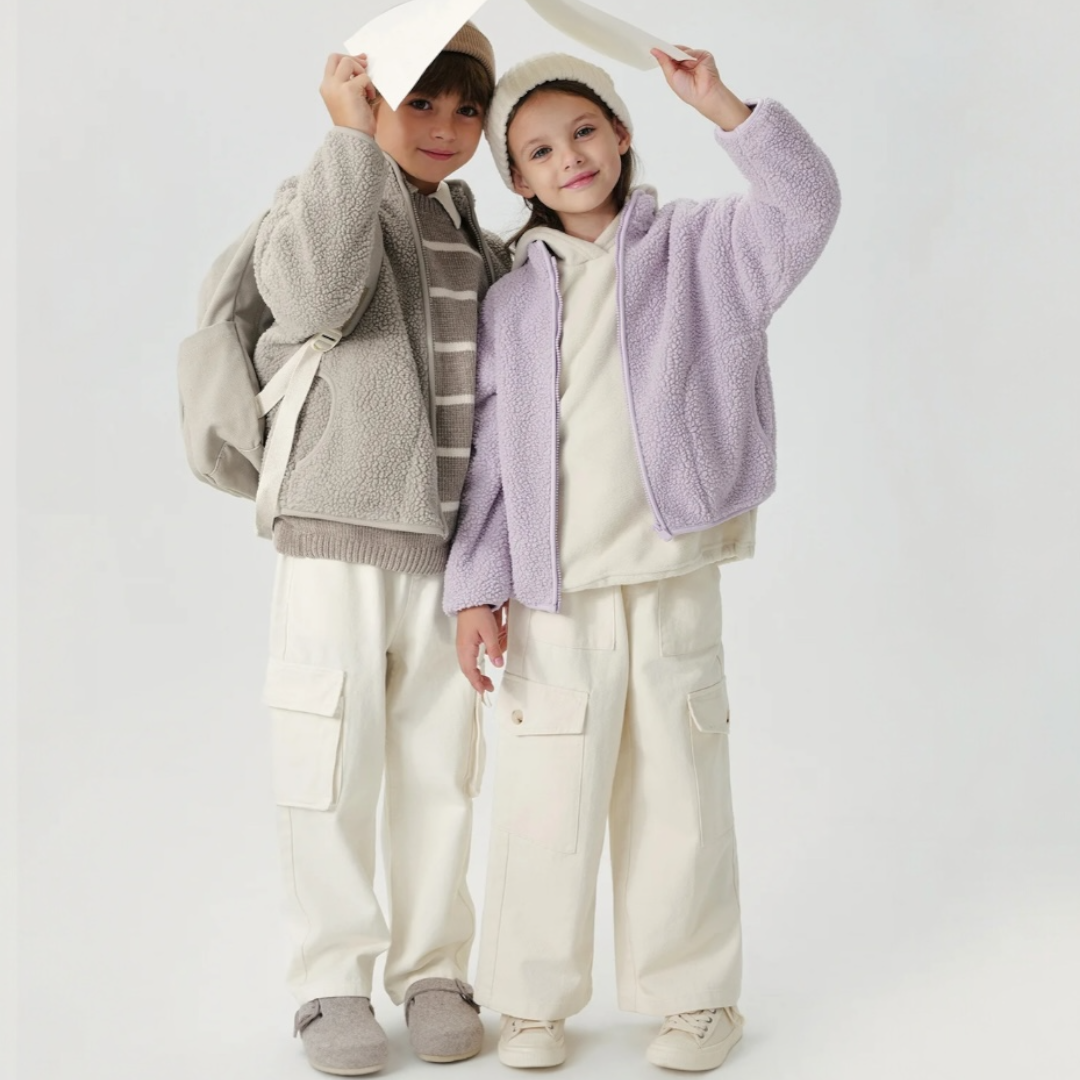 AWLAFLJA- Lavender Fleece Jacket