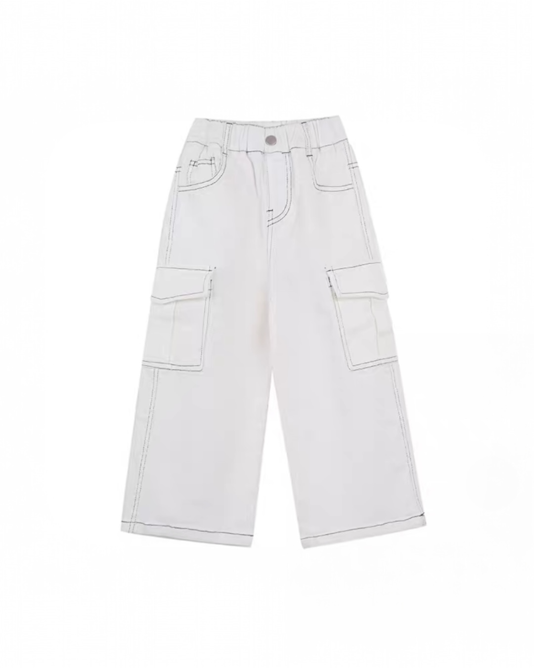 Chalk Cargo Pants