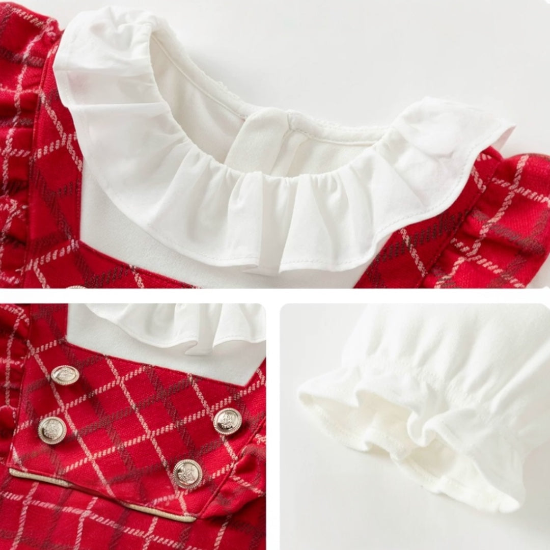 AWPLCHD- Plaid Charm Dress