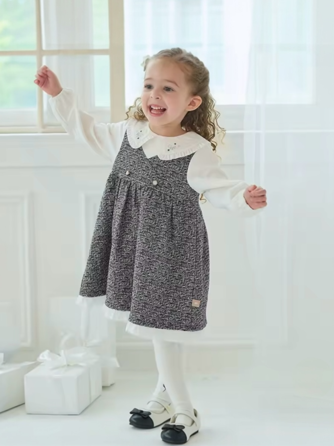 AW26 – Tweed Collar Dress