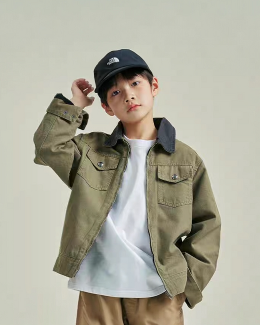 SSTWTUJ- Two-Tone Utility Jacket