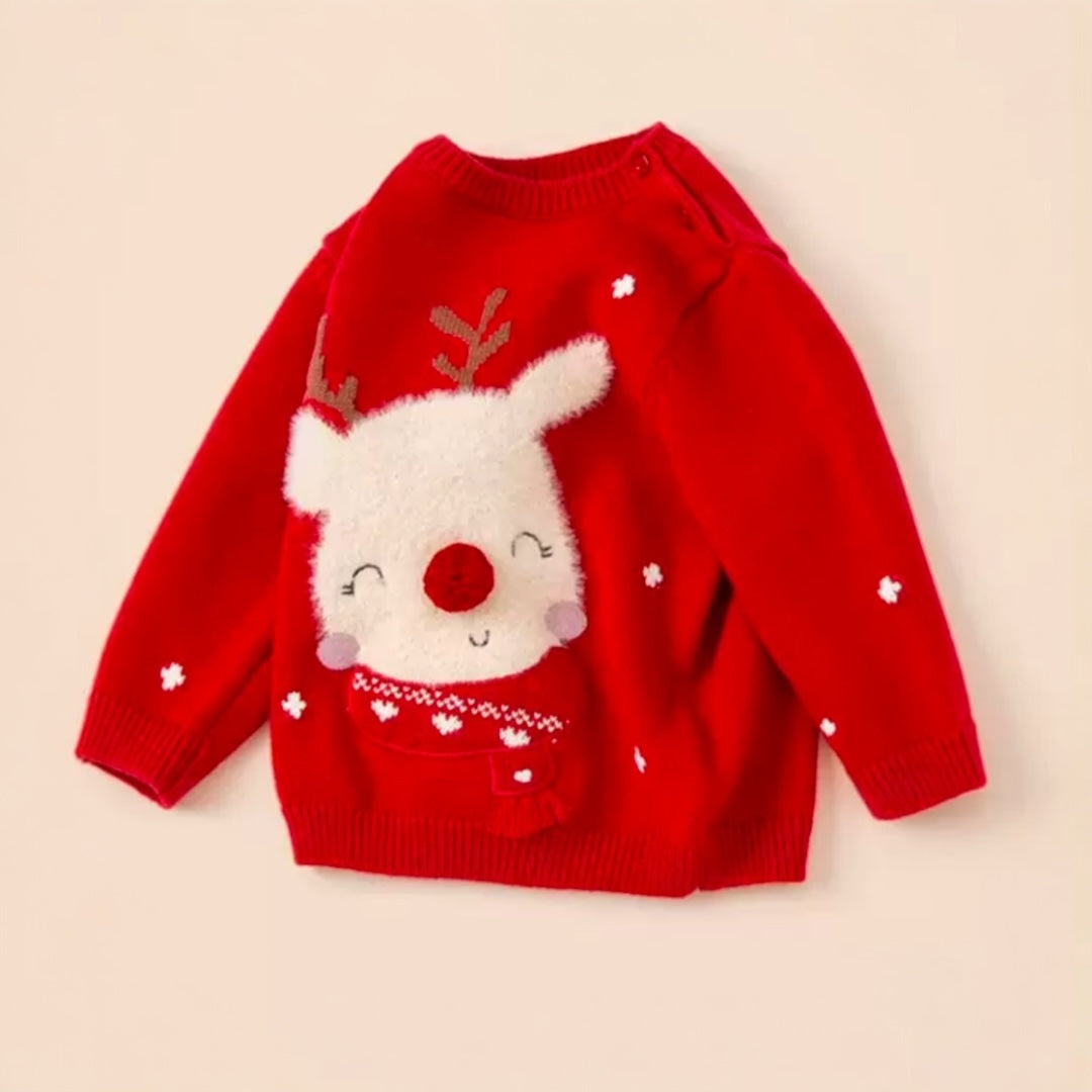 AWFERES- Festive Reindeer Sweater