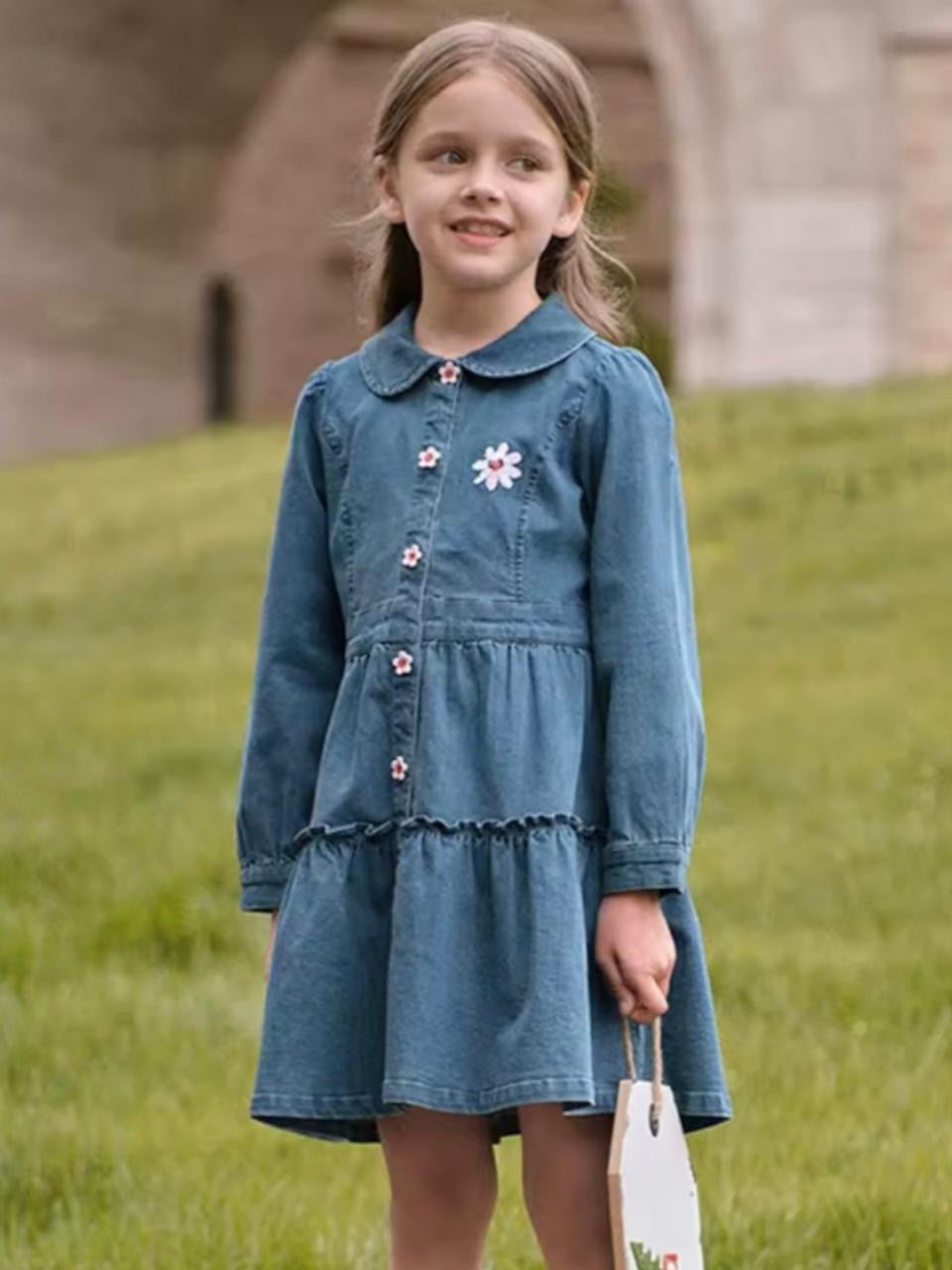 AW26 – Denim Daisy Dress