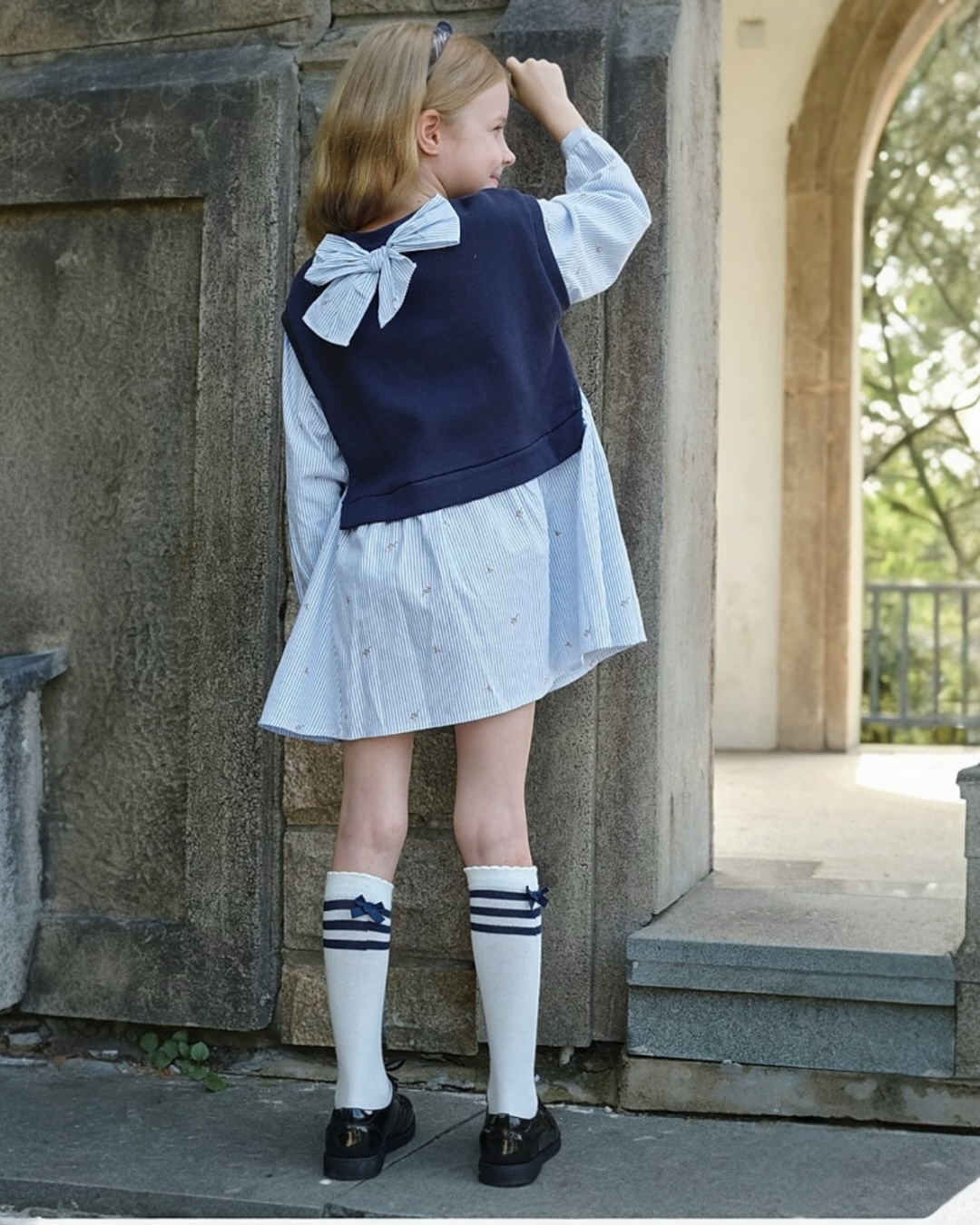 SSLACHDR- Layered Charm Dress