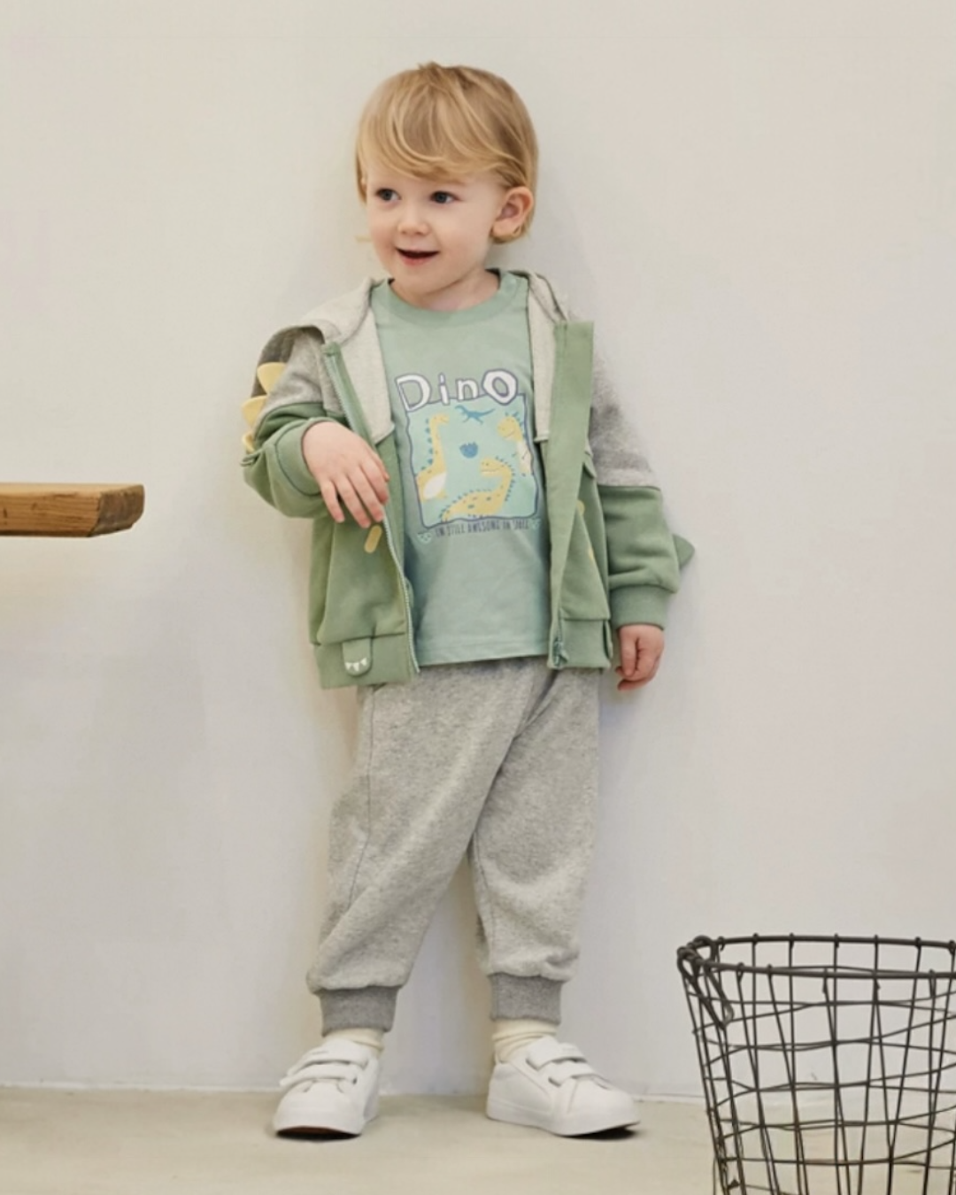 SSDIHOSE- Dino Hooded Set