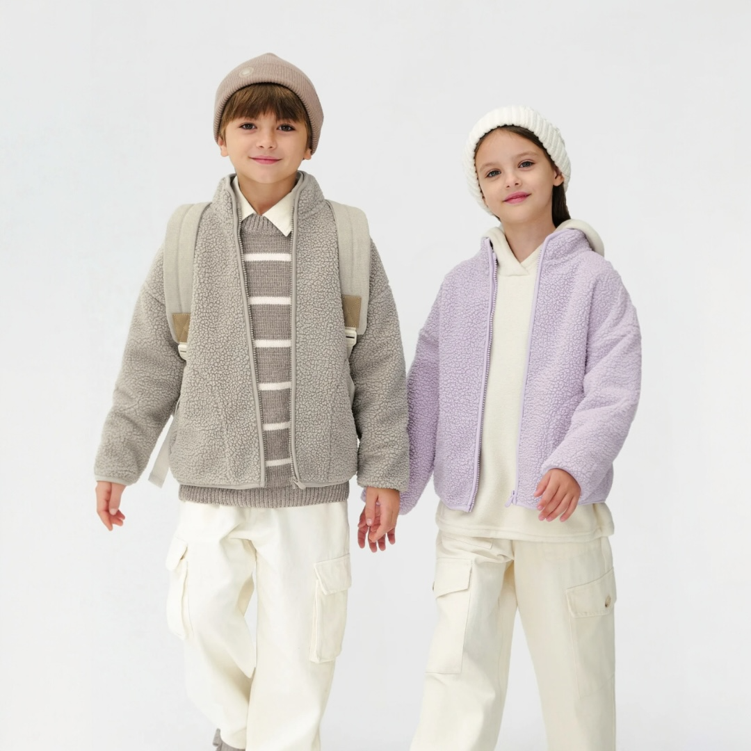 AWLAFLJA- Lavender Fleece Jacket