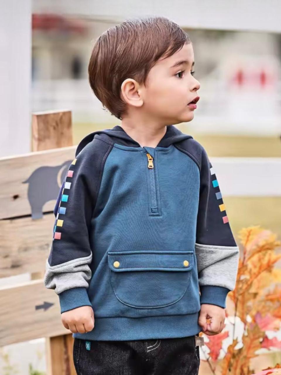 AW26 – Colorblock Kids Hoodie