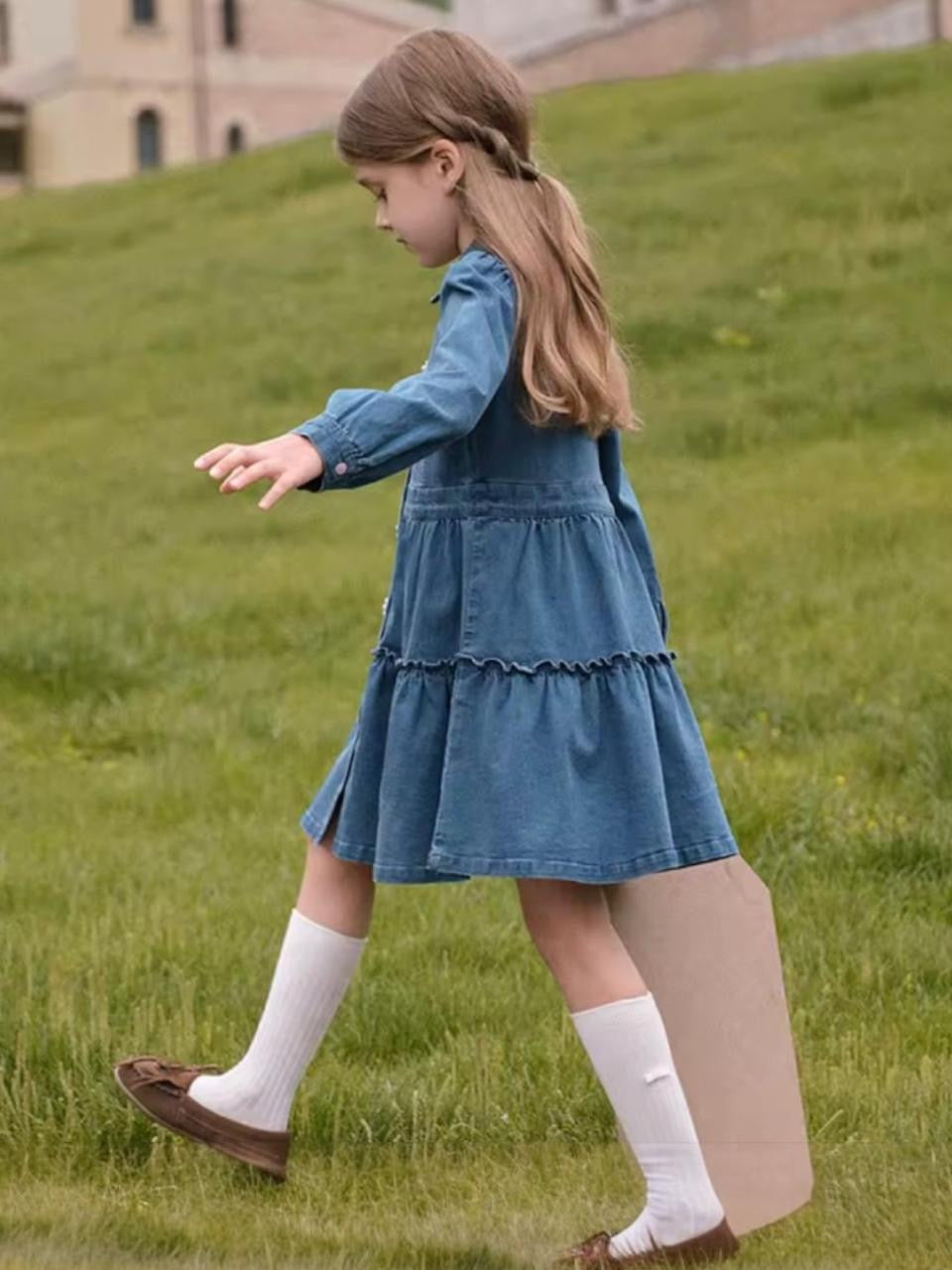 AW26 – Denim Daisy Dress