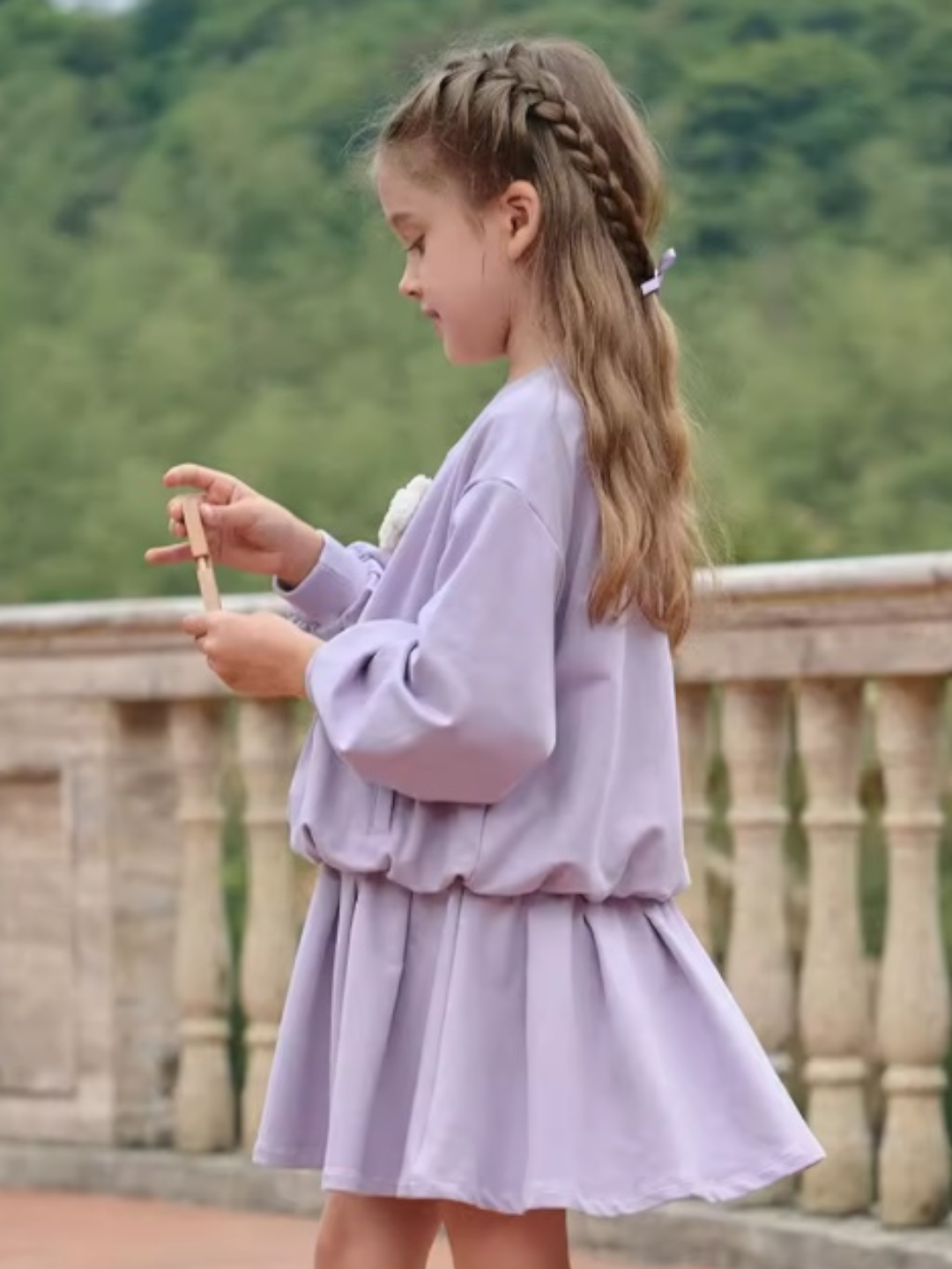 Lavender Bunny Dress