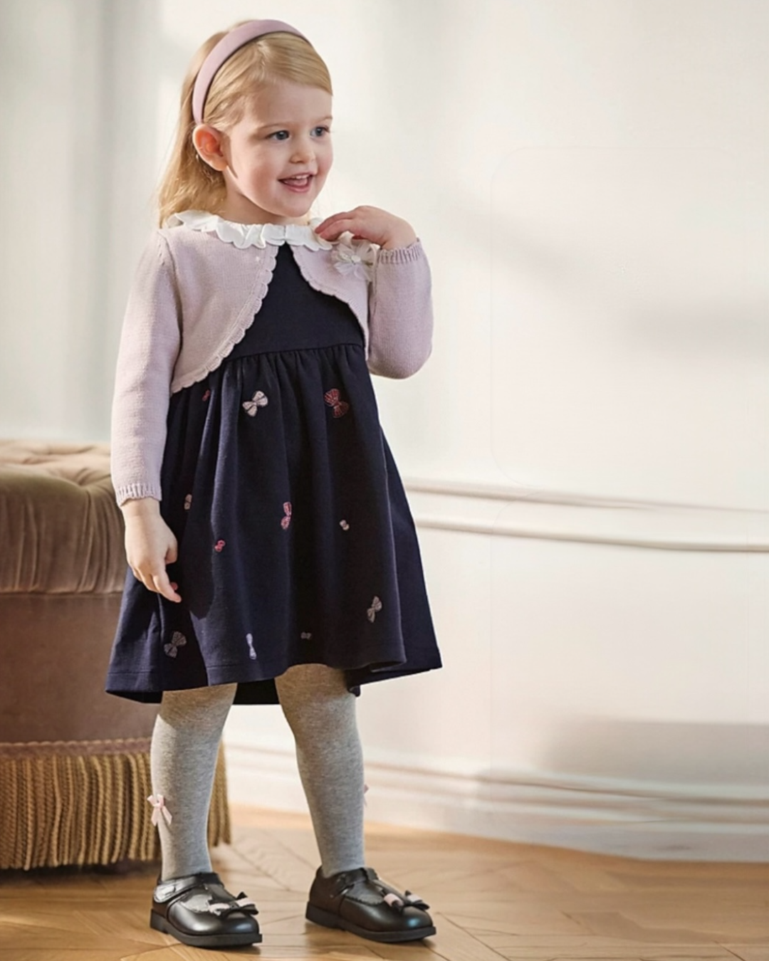 SSBOCHDR- Bow Charm Dress