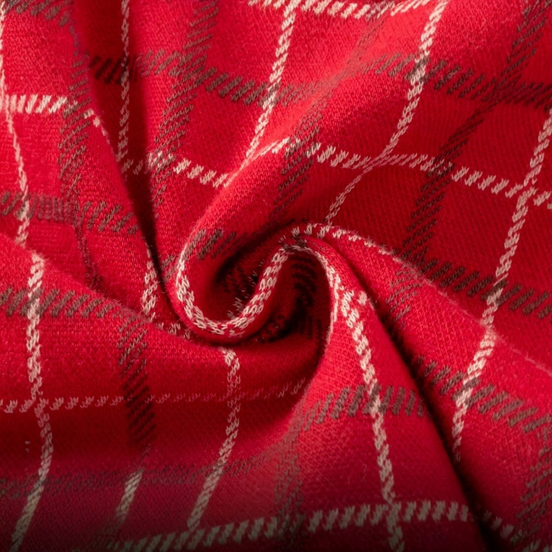 AWPLCHD- Plaid Charm Dress