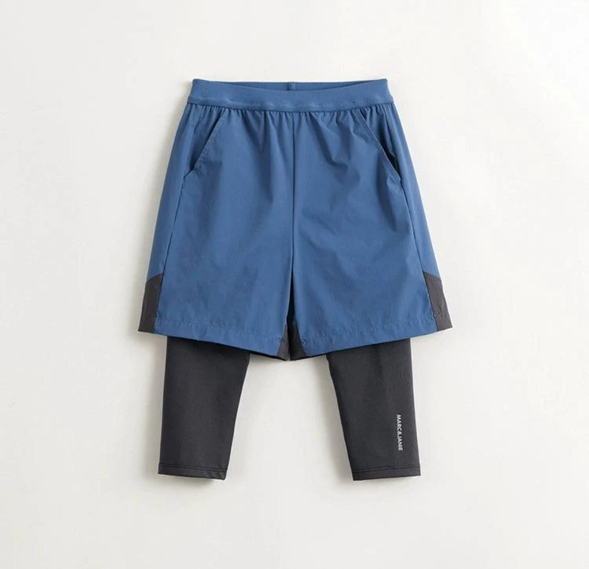 MJ Faux Two-Piece Sports Pants