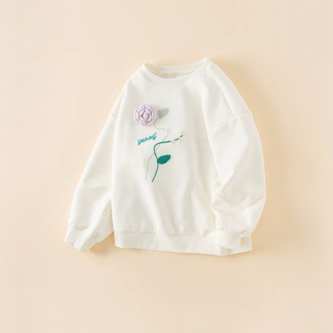 SS3D-DB 3D Flower Sweatshirt