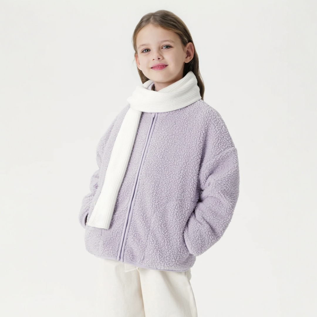 AWLAFLJA- Lavender Fleece Jacket