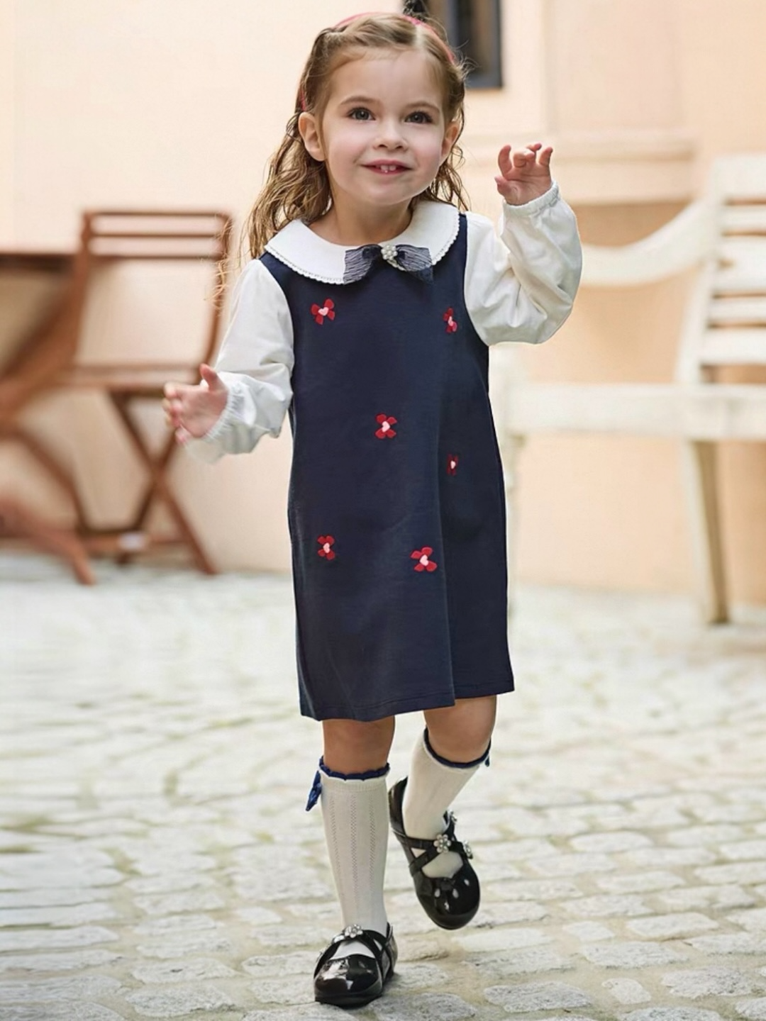 SS26 - Girls Bow Dress