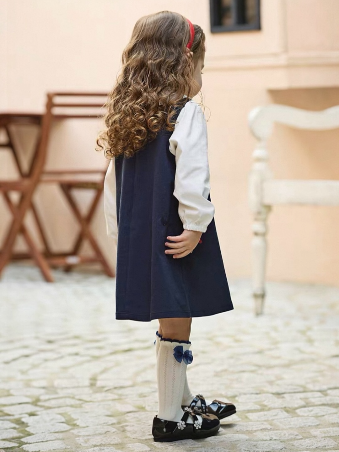 SS26 - Girls Bow Dress