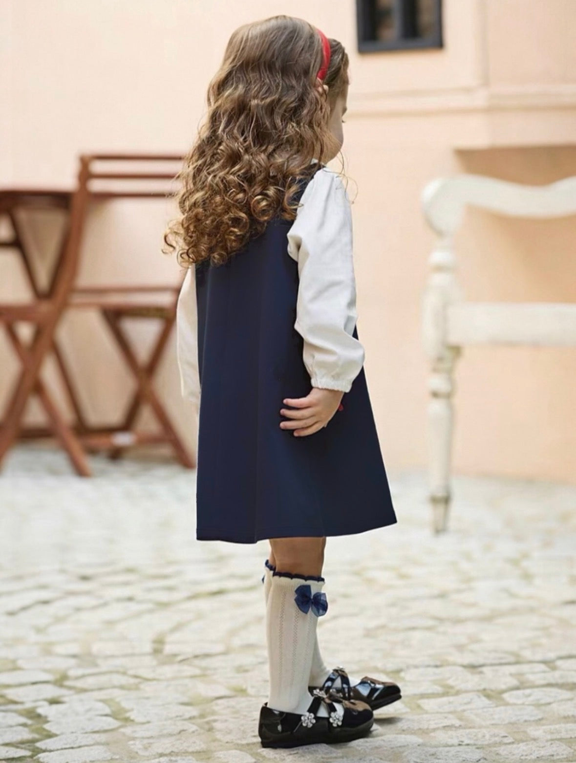 SS26 - Girls Bow Dress