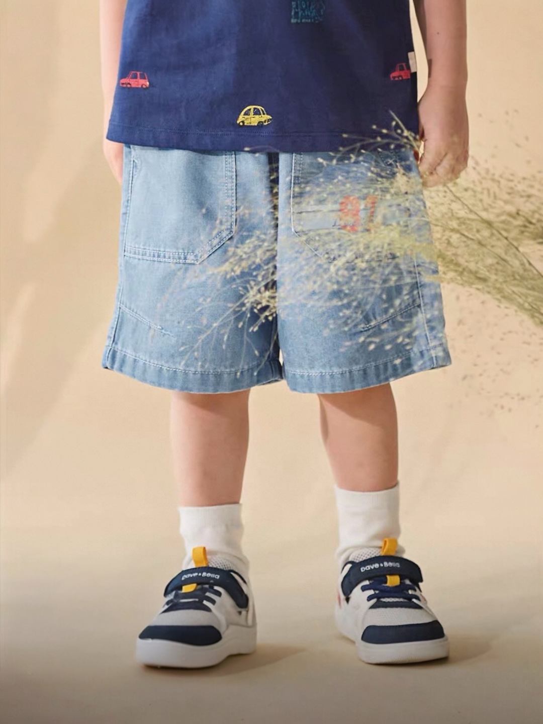 SS26 - Denim Wave Shorts
