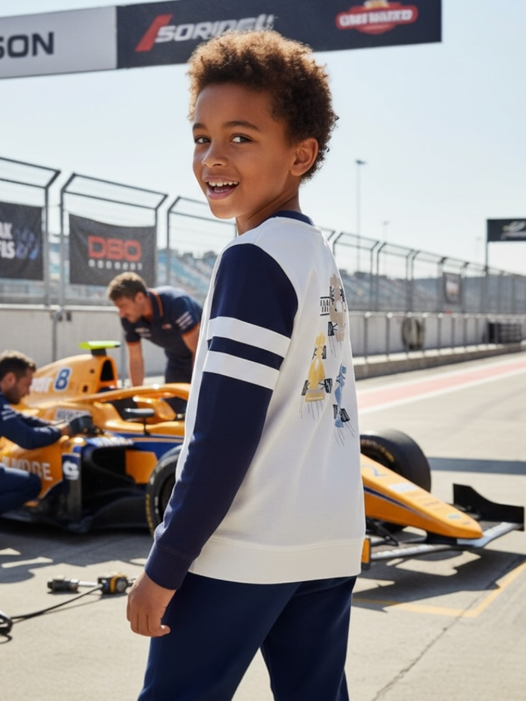 AW26 – Racer Stripe Long Sleeve T-shirt