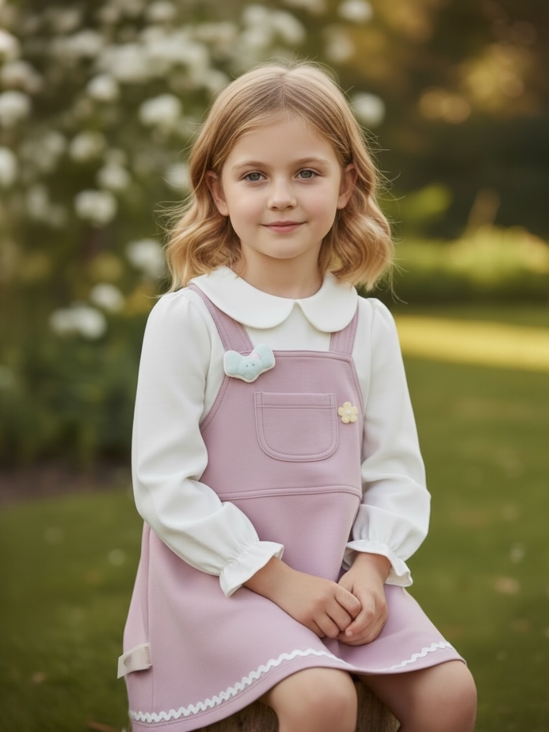 SS26 - Blush Pinafore