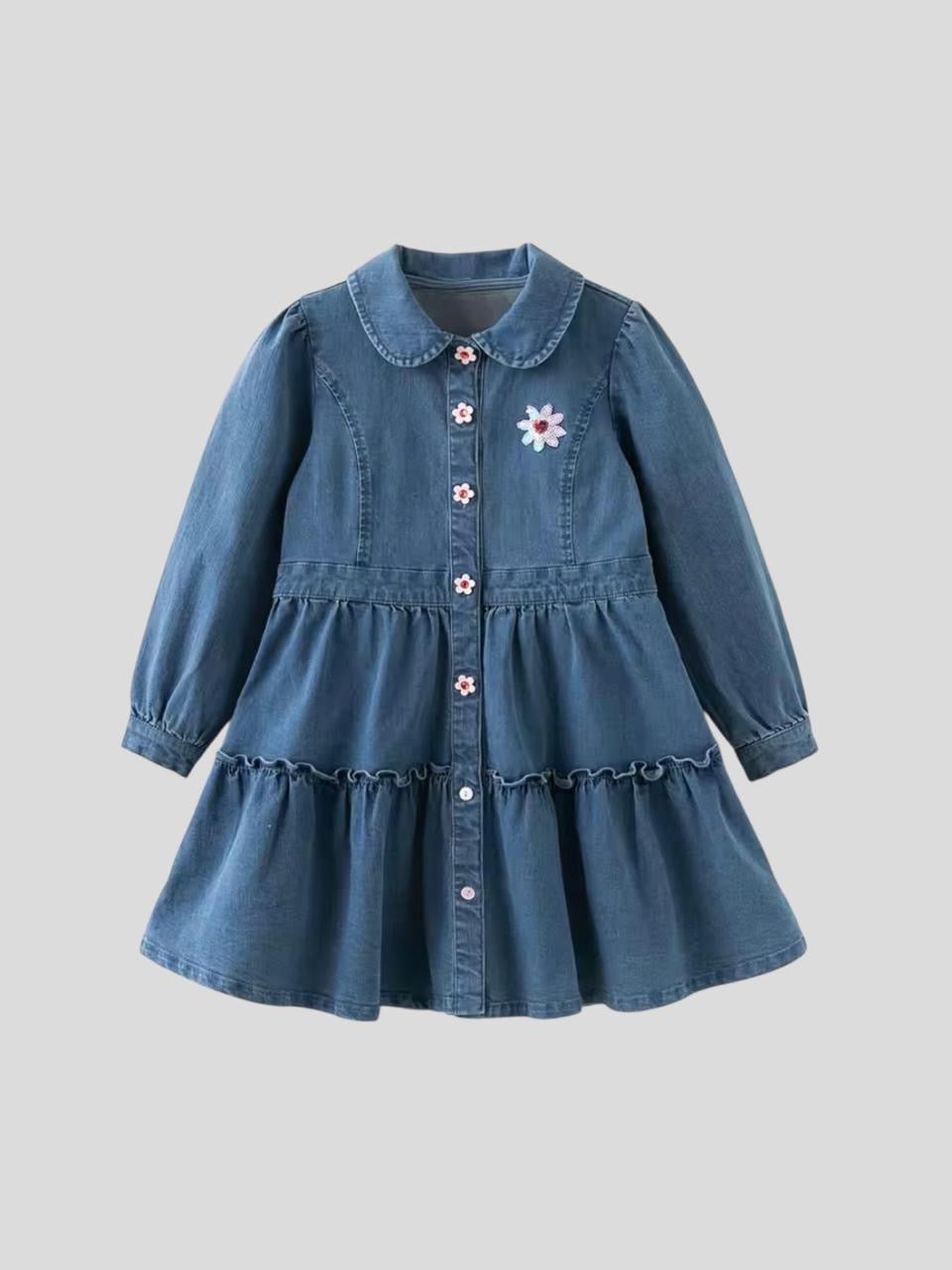 AW26 – Denim Daisy Dress