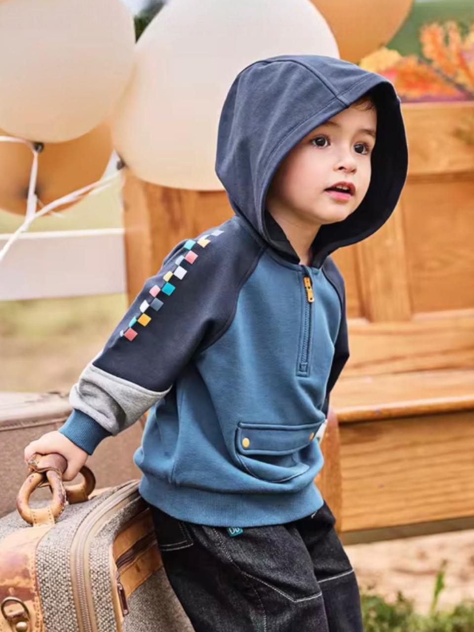 AW26 – Colorblock Kids Hoodie