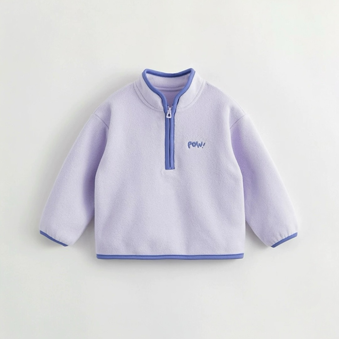 AWLIZIPU- Lilac Zip Pullover