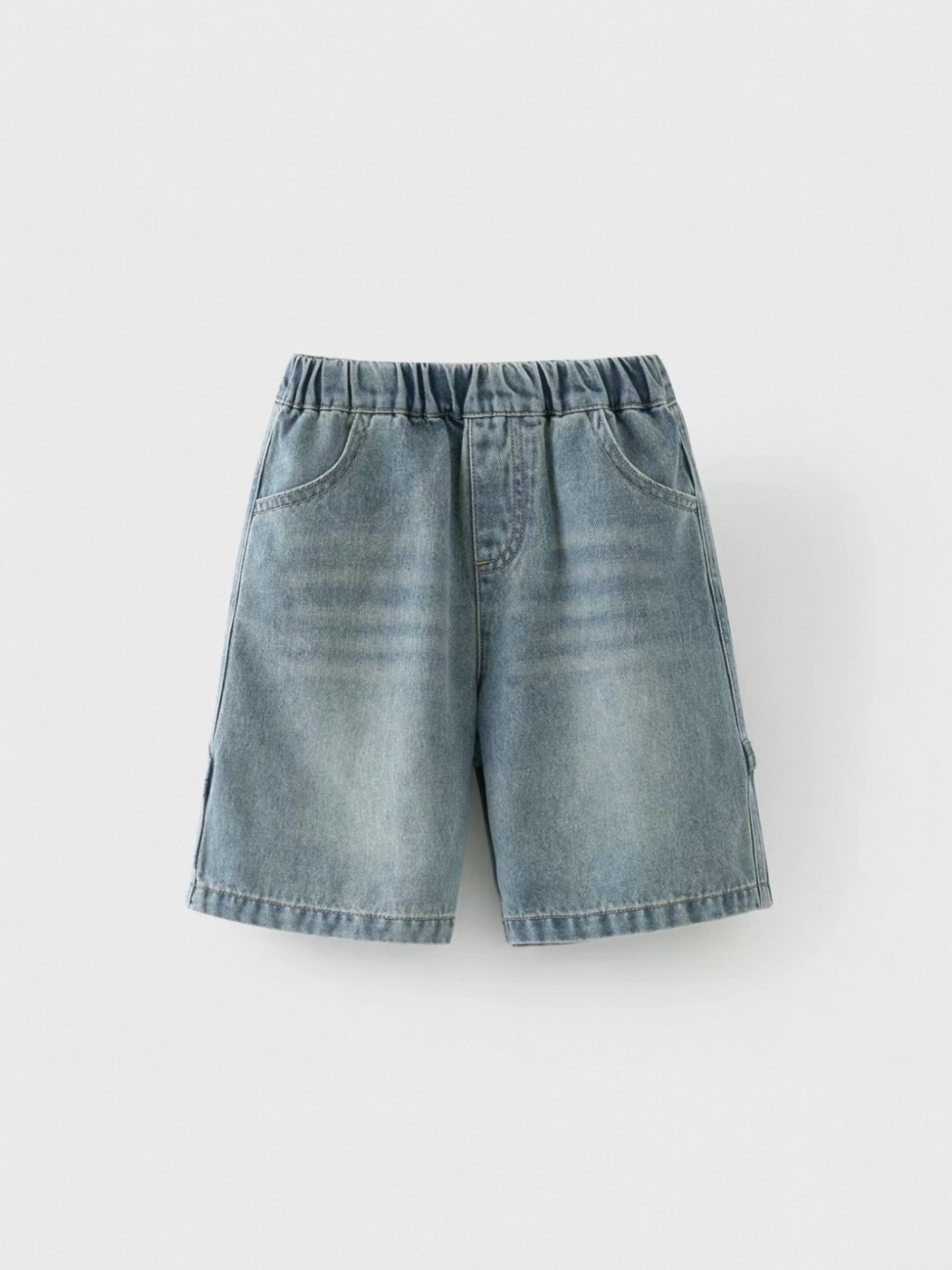 SS26 - Denim Cargo Shorts