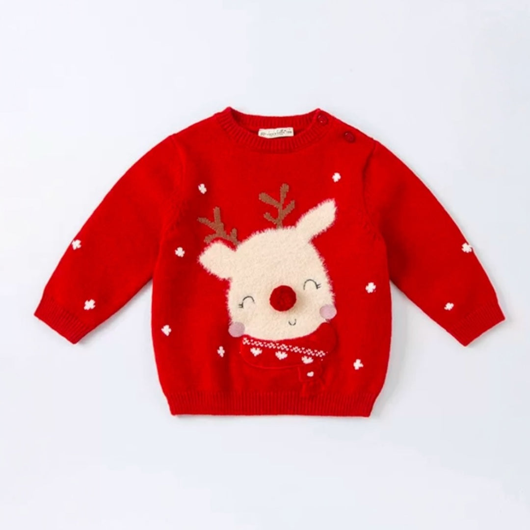 AWFERES- Festive Reindeer Sweater