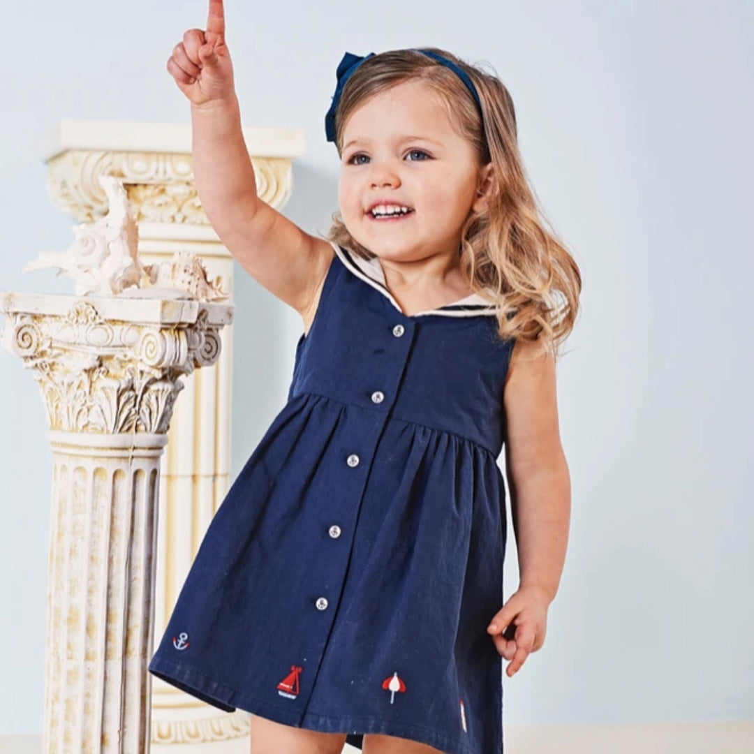 Bella Navy Marine Dress