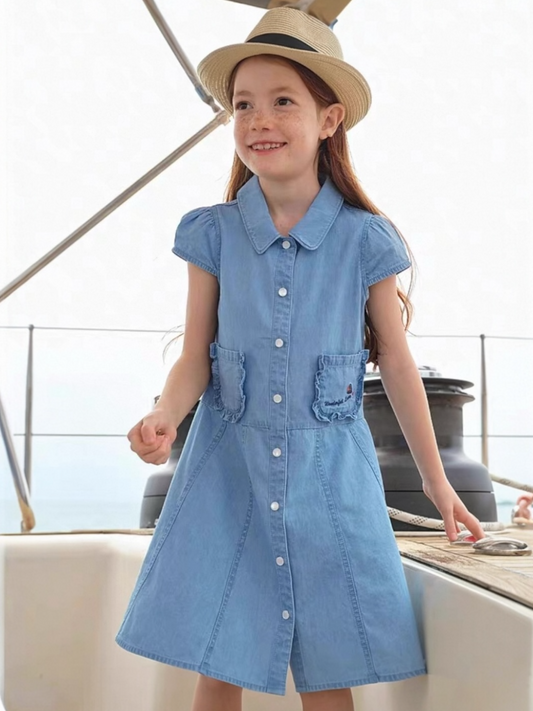 Saillight Denim Dress